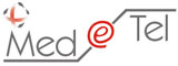 Med-e-Tel logo